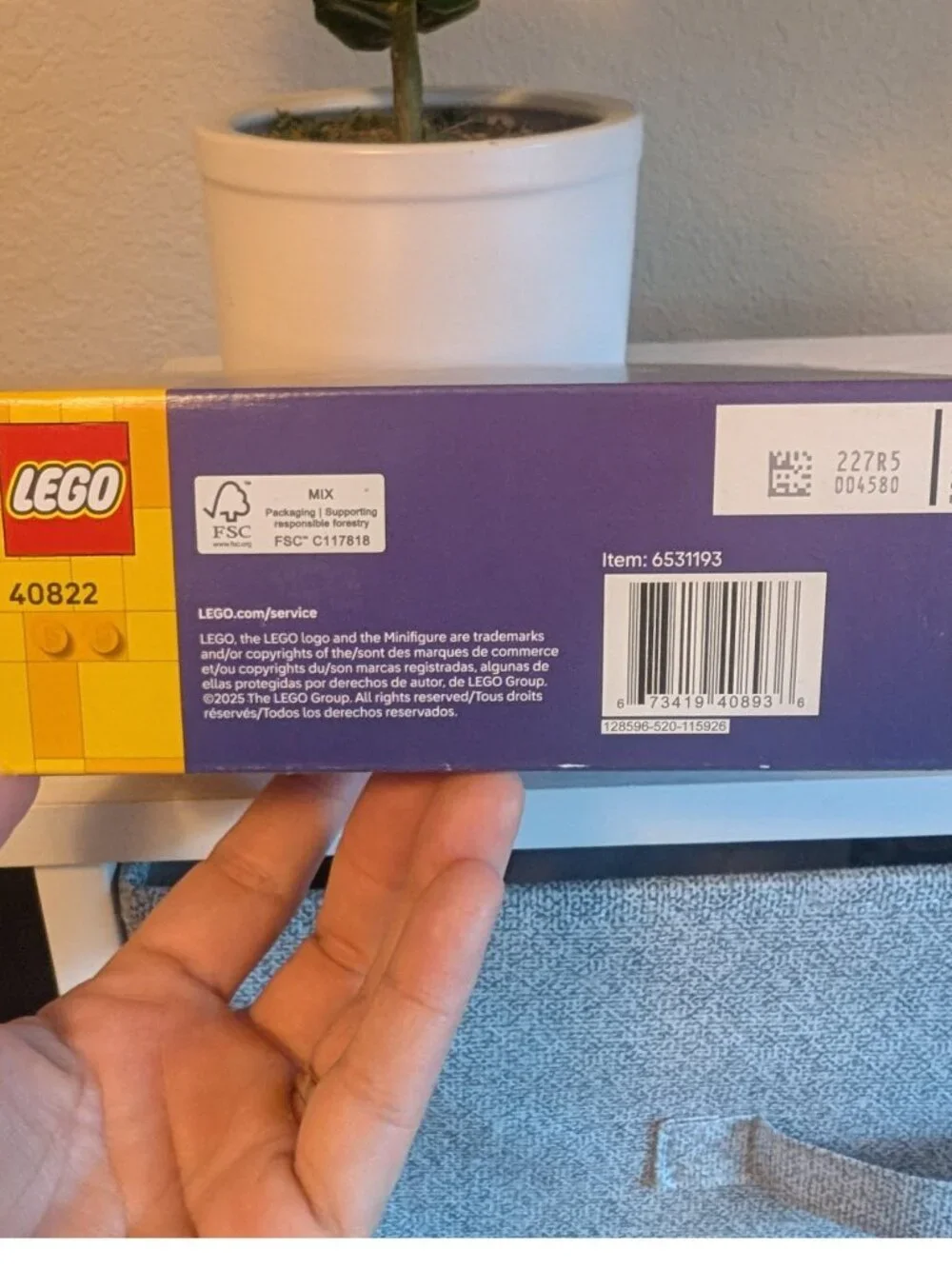 LEGO Halloween Jack-O’-Lantern Pickup Truck 40822 NIB 177 Pieces